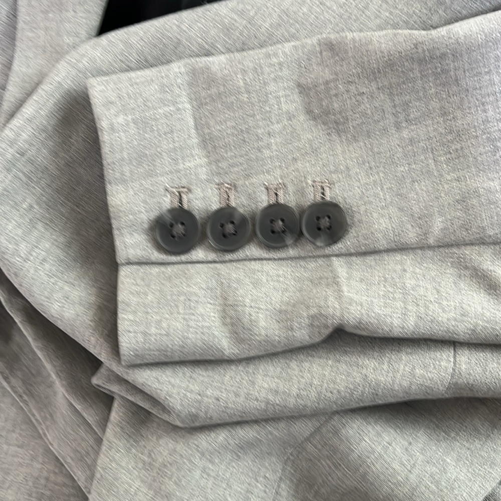GAP Classic Light Grey Blazer, 6 Tall (EUC) - Picture 4 of 4